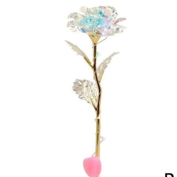 Light Up Iridescent Rose - Picture 4 of 5
